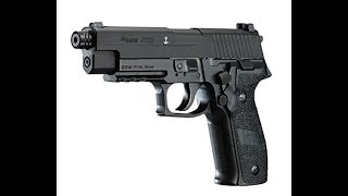 Pistola P226 Sig Sauer Co2 Navy [upl. by Inirt424]