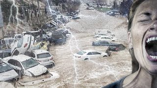 Floods all over Uruguay The capital under water Montevideo is destroyed [upl. by Aysa]