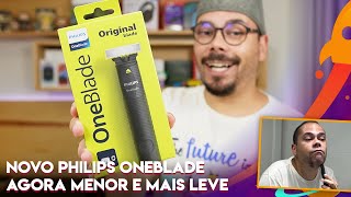 NOVO BARBEADOR PHILIPS ONEBLADE O MELHOR BARBEADOR QUE JÁ TIVE TESTE COMPLETO E UNBOXING [upl. by Botzow273]