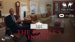 The Peoples House  Inside the White House with Barack and Michelle Obama [upl. by Nomihs805]