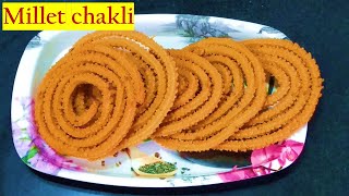 Foxtail millet chakli  thinai murukkuThe COOKer Arvind [upl. by Newo]