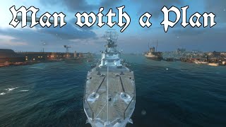 World of Warships Blitz  German Battlecruiser quotSchlieffenquot review [upl. by Ainaj]