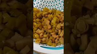 Yöresel Cevizli Turşu Kavurması food youtubeshorts [upl. by Hueston673]