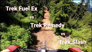 Trek Fuel EX Vs Remedy Vs Slash [upl. by Theadora]