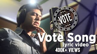 Vote Song  Official Lyric Video  STR  STR VTV Ganesh [upl. by Lazor]