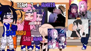 Tem 7  Hinata react to 🍅SasuNaru🍜  🌸SakuHina☪️  KakaIru [upl. by Ingram872]