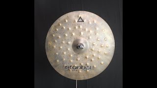 Istanbul Agop 17quot Xist Dry Dark Crash  1123g [upl. by Suoirrad]