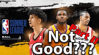 Are the 2024 NBA Rookies the WORST Class Ever  Part 2 [upl. by Normalie]