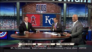 2014 ALDS Game 3 Angels at Royals Postgame [upl. by Aimehs]