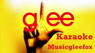 Somebody To Love karaoke  Glee Cast [upl. by Aicnerolf982]