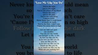 quotLovemelikeyoudoquotEllieGouldingRequestedsonglyricsytshortsLovemelikeyoudo [upl. by Reivaj]