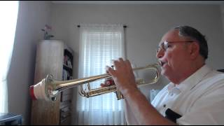 ANNIES SONG JOHN DENVER  MY TRUMPET VERSION [upl. by Airuam]