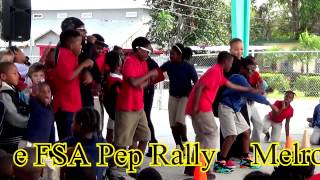 Florida Standard Assessment Melrose Elementary Pep Rally [upl. by Ydorb]