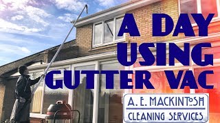 A Day Using Gutter Vac [upl. by Samoht35]