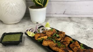 Fish Tikka without oven  How to make fish tikka without oven Fishtandoori fishtikkamasala shorts [upl. by Ssej]