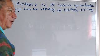 Convertir kilómetros por hora a metros por segundo [upl. by Melvina]