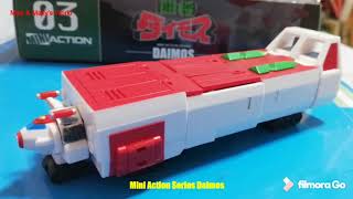 Daimos Mini Action Series Unboxing [upl. by Otrebron]