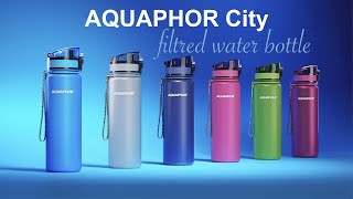 Aquaphor City Filtered Water Bottle [upl. by Isiad]