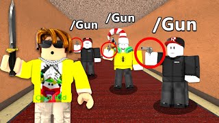 Murder Mystery 2 But I Gave Everyone The SHERIFF GUN [upl. by Artap527]