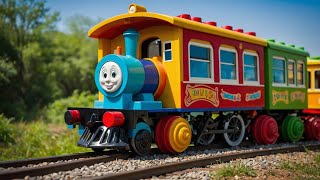 Color Train  Wheels on the Train  Baby Nursery Rhymes Train Song Dance  Dance Party amp Kids Songs [upl. by Weig285]