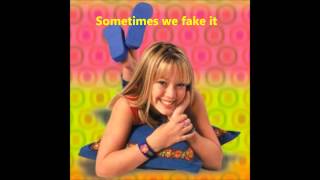 Lizzie Mcguire Theme Song Lyrics [upl. by Hsirehc]