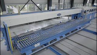 GEORG precisioncut TBA 400 ecoline L  core lamination cutting line with STAstacking system [upl. by Laehcor]