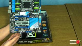 Asus P9X79 Pro Motherboard First Look [upl. by Athiste]