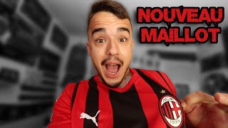 UNBOXING DU MAILLOT DE L AC MILAN 20212022 flocage [upl. by Nahtaj]