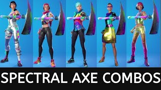 The Best TRYHARD Spectral Axe Pickaxe Combos In Fortnite [upl. by Luo]