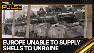 RussiaUkraine war Europe scrambling to provide artillery shells to Ukraine  WION Pulse [upl. by Eedyak]