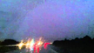 Crazy Thunder Storm on Long Island Last Night Wait For Lightning Bolt at 30 Seconds [upl. by Lovett629]