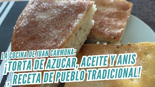 TORTA DE LA ABUELA DE ACEITE AZUCAR Y ANIS ESTA RIQUISIMA ESPONJOSA MI DULCE FAVORITO [upl. by Noicpecnoc997]