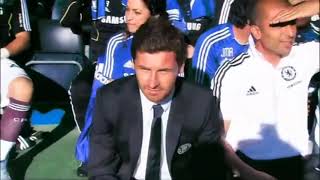 Malouda Goal from Chelsea 21 West Brom 2011 AVB Celebrating [upl. by Auhsohey489]