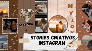 4 IDEIAS DE STORIES CRIATIVOS SUPER VERSÁTEIS SEM APP PARA O INSTAGRAM [upl. by Allin]