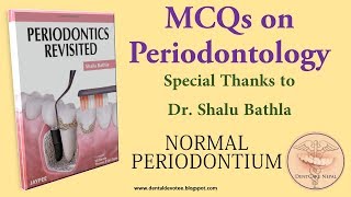 MCQs on Gingiva cementum PDL alveolar bone  Periodontics Revisited  Part 1 [upl. by Odericus242]