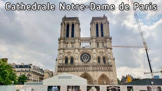 Simbol kota Paris amp negara Prancis  Cathedrale NotreDame de Paris [upl. by Nirrac]