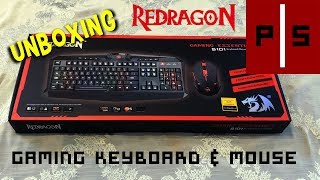 Unboxing  Redragon S101 Gaming Keyboard amp Mouse  4K [upl. by Eletnahc176]