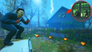 THE NEW MICHAEL MYERS SKIN HAS PLAYERS HIDING IN CRAZY SPOTS [upl. by Ynnod108]