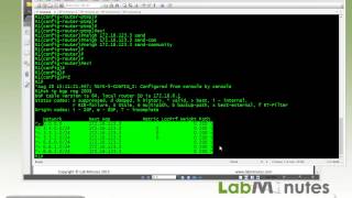 LabMinutes RS0062  Cisco BGP Route Filter Part 2 [upl. by Arhna]