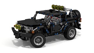 Lego technic Offroad pickup [upl. by Whiffen]