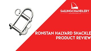 Ronstan Halyard Shackle Product Review [upl. by Gard117]