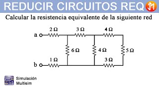 Cómo CALCULAR la RESISTENCIA EQUIVALENTE de un circuito mixto❓❗ Ejercicio 1 [upl. by Enaira735]