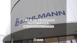 Bühlmann incorpora una línea de envasado automática de ULMA para pruebas de diagnóstico [upl. by Arvonio]