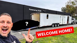 MY LONG AWAITED SUPERCAR FINALLY GETS DELIVERED TO NEW DDE HQ [upl. by Nibor]