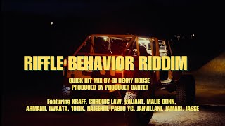 1Riffle Riddim 2024 Video mix by DJ DENNY HUS  Produced by Producer Carter [upl. by Lugar]