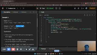 49 Group Anagrams  LeetCode  Java coding  interview question [upl. by Sergio]