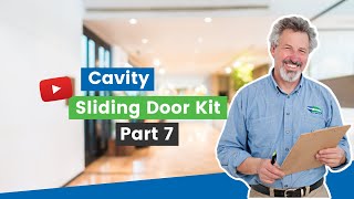 Cavity Sliding Door Kit Part 7 Installing on the Trailing Edge  Conclusion [upl. by Uahc]