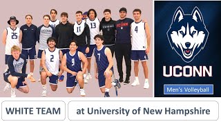 UConn Mens Volleyball at UNH  WHITE Team  January 27 2024  Extended Highlights  4K [upl. by Oric865]