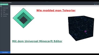 Universal Minecraft Editor 3 Teleporter [upl. by Ulu]