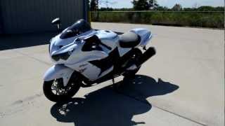 On Sale 11999  2013 Kawasaki ZX14R Pearl Stardust White  Mainland Overview and Review [upl. by Farris449]